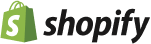 Shopify logo image.